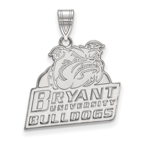 Bryant State University Bulldogs Large Pendant in Sterling Silver 3.44 gr