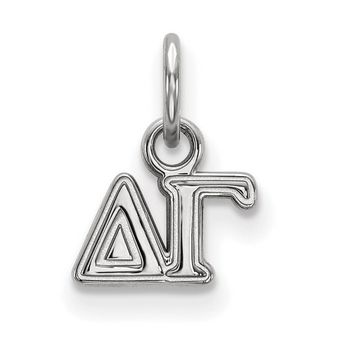 Delta Gamma Sorority XS Pendant in Sterling Silver 0.75 gr