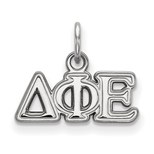 Delta Phi Epsilon Sorority XS Pendant in Sterling Silver 0.75 gr