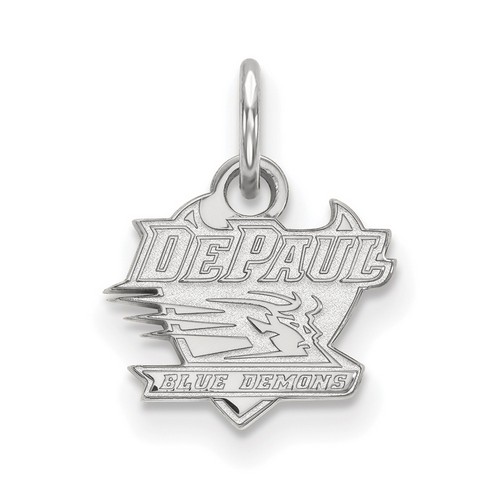 DePaul University Blue Demons XS Pendant in Sterling Silver 0.76 gr