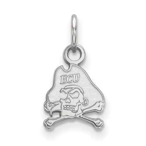 East Carolina University Pirates XS Pendant in Sterling Silver 0.66 gr