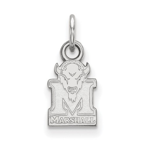 Marshall University Thundering Herd XS Pendant in Sterling Silver 0.70 gr