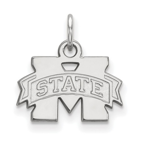 Mississippi State University Bulldogs XS Pendant in Sterling Silver 1.27 gr