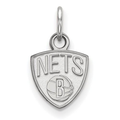 Brooklyn Nets XS Pendant in Sterling Silver 0.75 gr