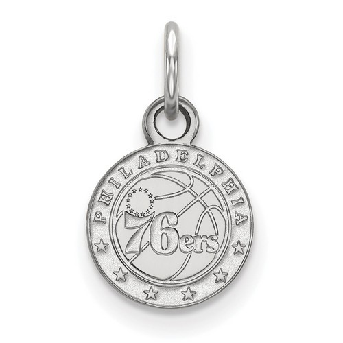 Philadelphia 76ers XS Pendant in Sterling Silver 0.80 gr