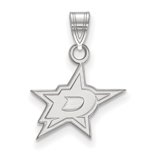 Dallas Stars Small Pendant in Sterling Silver 0.98 gr
