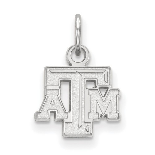 Texas A&M University Aggies XS Pendant in Sterling Silver 0.82 gr