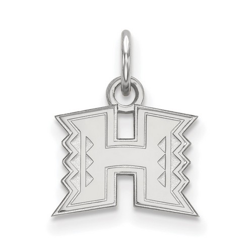University of Hawaii Rainbow Warriors XS Pendant in Sterling Silver 1.02 gr