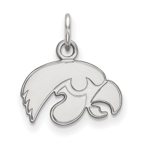 University of Iowa Hawkeyes XS Pendant in Sterling Silver 1.08 gr