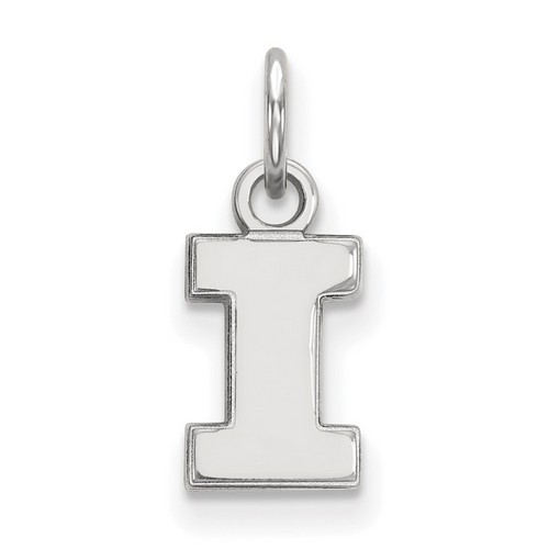 University of Illinois Fighting Illini XS Pendant in Sterling Silver 0.59 gr