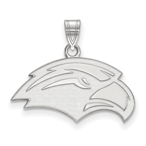 Southern Mississippi Golden Eagles Small Pendant in Sterling Silver 1.82 gr