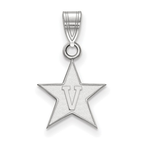 Vanderbilt University Commodores Small Pendant in Sterling Silver 0.81 gr