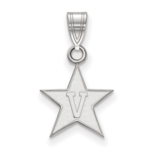 Vanderbilt University Commodores Small Pendant in Sterling Silver 0.81 gr