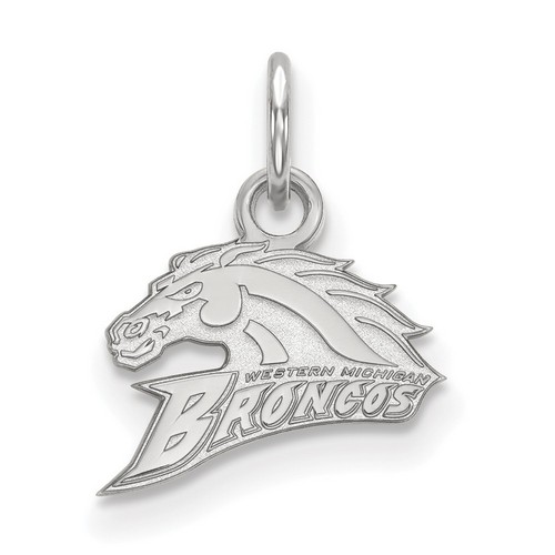 Western Michigan University Broncos XS Pendant in Sterling Silver 0.82 gr