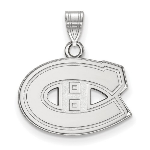 Montreal Canadiens Small Pendant in Sterling Silver 2.33 gr