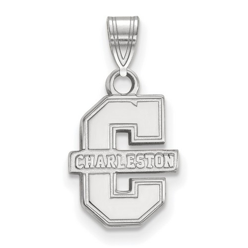 College of Charleston Cougars Small Pendant in Sterling Silver 1.13 gr