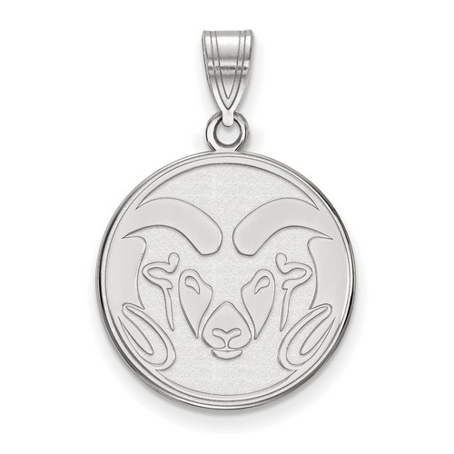 Colorado State University Rams Large Pendant in Sterling Silver 3.05 gr