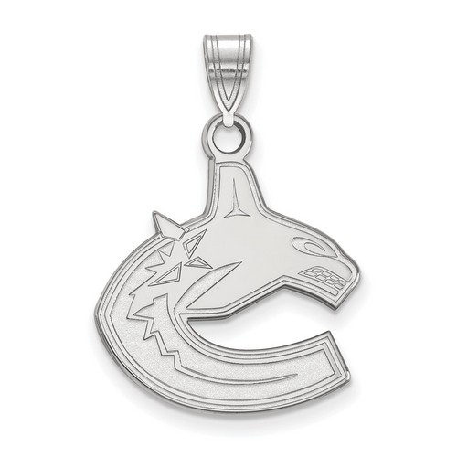 Vancouver Canucks Large Pendant in Sterling Silver 2.70 gr
