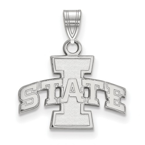 Iowa State University Cyclones Small Pendant in Sterling Silver 2.74 gr