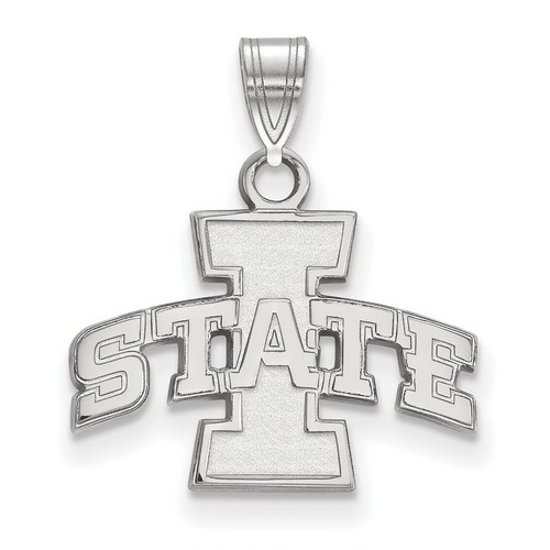 Iowa State University Cyclones Small Pendant in Sterling Silver 2.74 gr