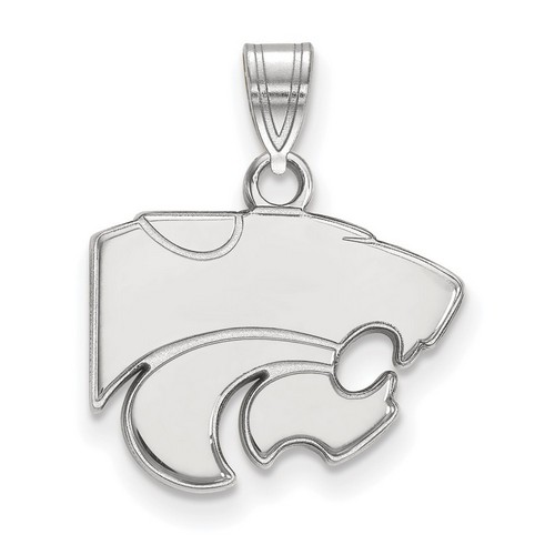 Kansas State University Wildcats Small Pendant in Sterling Silver 1.81 gr