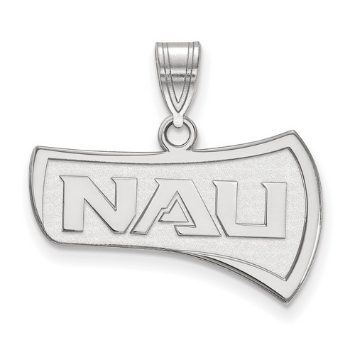 Northern Arizona University Lumberjacks Large Pendant in Sterling Silver 2.35 gr