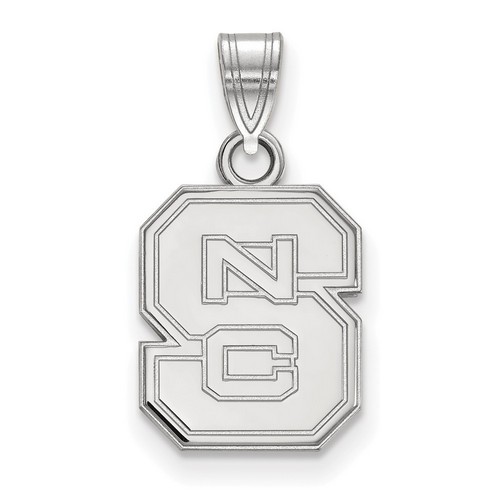 North Carolina State University Wolfpack Small Sterling Silver Pendant 1.52 gr