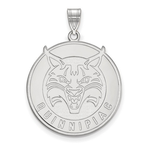 Quinnipiac University Bobcats XL Pendant in Sterling Silver 5.28 gr