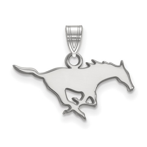 Southern Methodist University SMU Mustangs Small Sterling Silver Pendant 1.31 gr