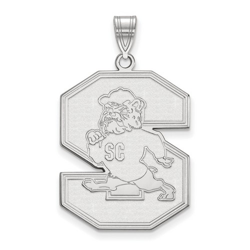 South Carolina State University Bulldogs XL Pendant in Sterling Silver 4.20 gr