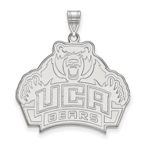 University of Central Arkansas Bears XL Pendant in Sterling Silver 6.11 gr