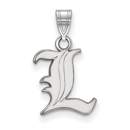 University of Louisville Cardinals Small Pendant in Sterling Silver 0.85 gr