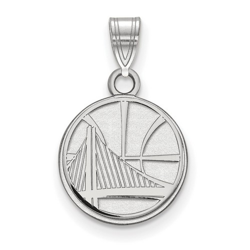 Golden State Warriors Small Pendant in Sterling Silver 1.42 gr
