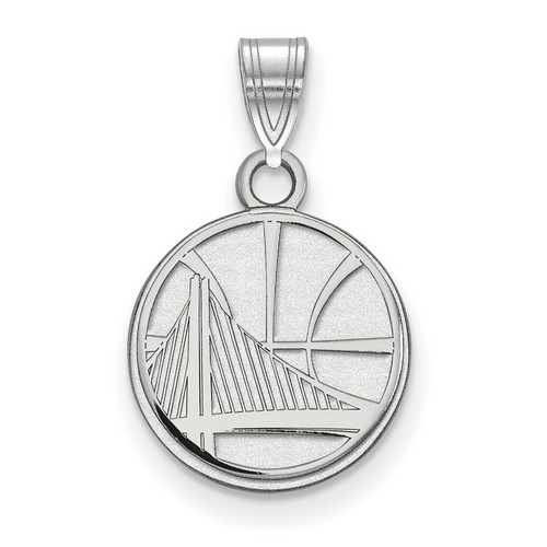Golden State Warriors Small Pendant in Sterling Silver 1.42 gr