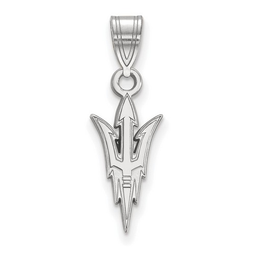 Arizona State University Sun Devils Medium Sterling Silver Pendant 0.80 gr