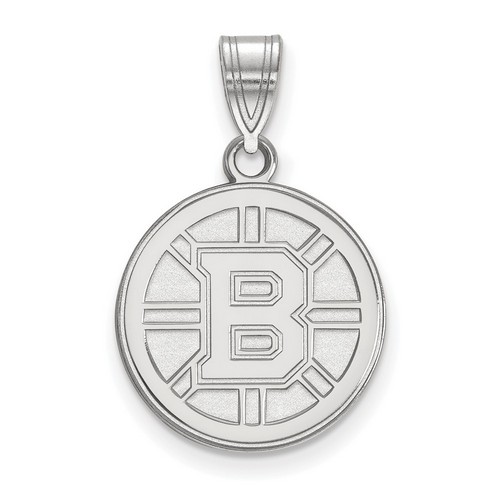 Boston Bruins Medium Pendant in Sterling Silver 2.20 gr