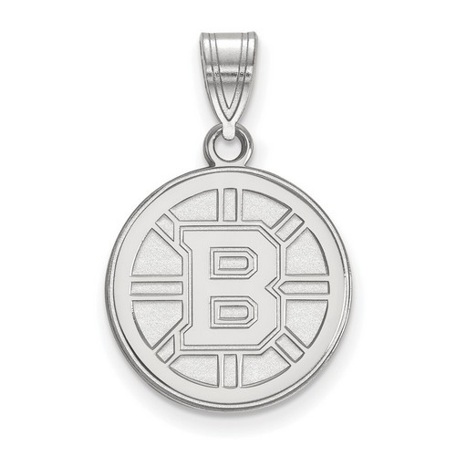 Boston Bruins Medium Pendant in Sterling Silver 2.20 gr