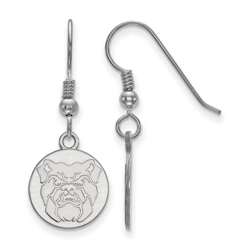 Butler University Bulldogs Small Dangle Earrings in Sterling Silver 1.95 gr
