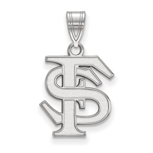 Florida State University Seminoles Medium Pendant in Sterling Silver 1.53 gr