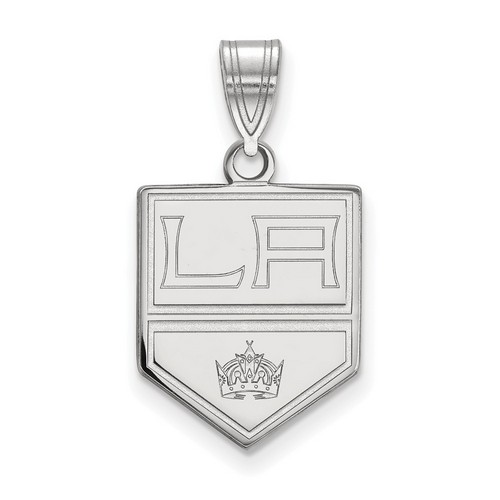 Los Angeles Kings Medium Pendant in Sterling Silver 2.10 gr