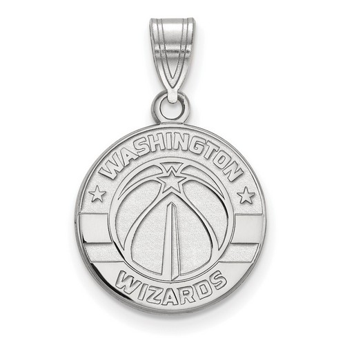 Washington Wizards Medium Pendant in Sterling Silver 2.18 gr