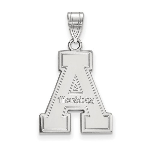 Appalachian State University Mountaineers Large Sterling Silver Pendant 2.44 gr