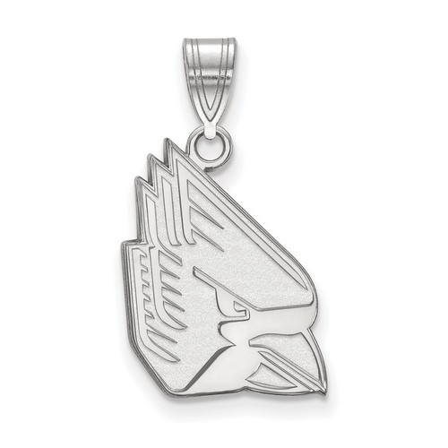 Ball State University Cardinals Large Pendant in Sterling Silver 2.21 gr