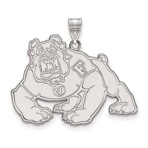 CalState Fresno Bulldogs XL Pendant in Sterling Silver 6.27 gr