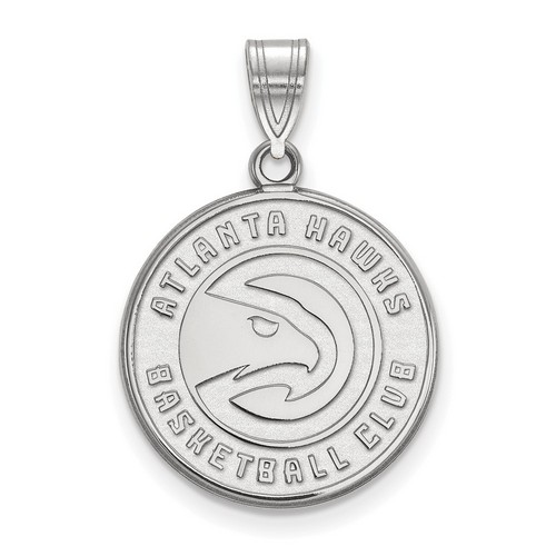 Atlanta Hawks Large Pendant in Sterling Silver 2.93 gr