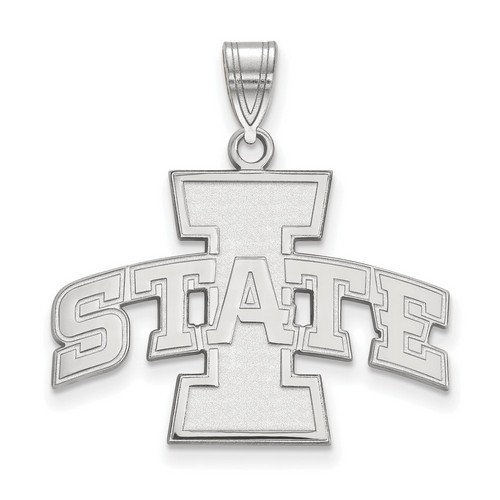 Iowa State University Cyclones Large Pendant in Sterling Silver 3.02 gr
