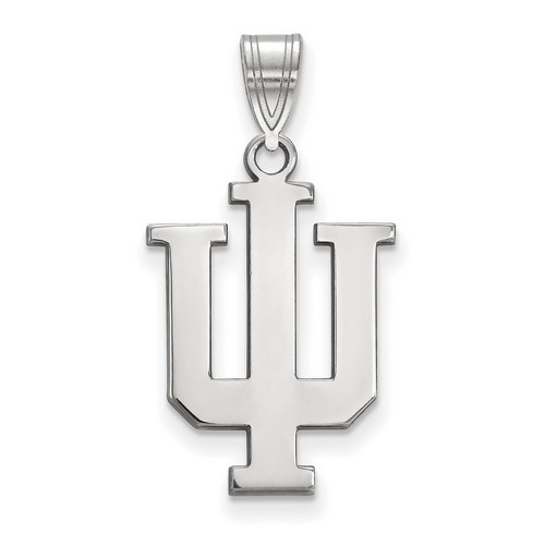 Indiana University Hoosiers Large Pendant in Sterling Silver 1.88 gr