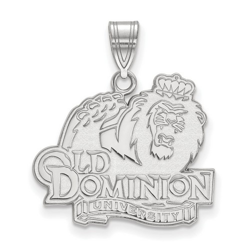 Old Dominion University Monarchs Large Pendant in Sterling Silver 2.97 gr