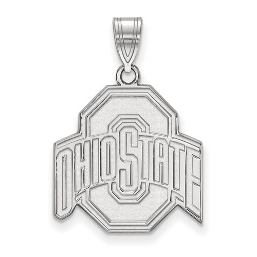 Ohio State University Buckeyes Large Pendant in Sterling Silver 3.03 gr