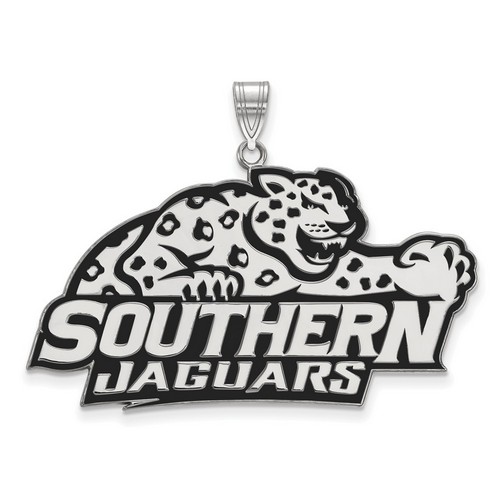 Southern University Jaguars XL Pendant in Sterling Silver 8.63 gr